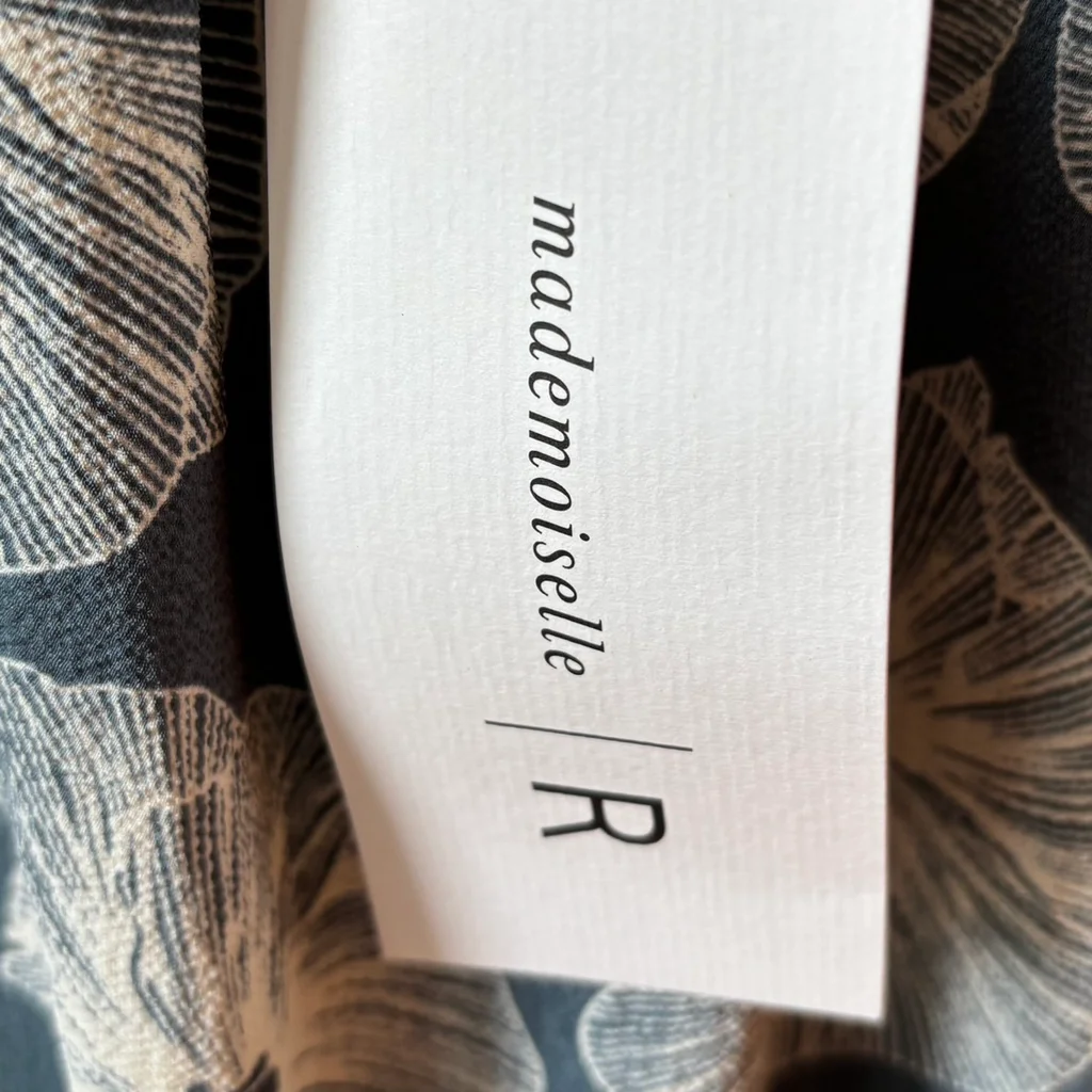 Impresionante vestido Mademoiselle R nuevo con etiqueta - Talla 42 - Estampado de flores – photo 3